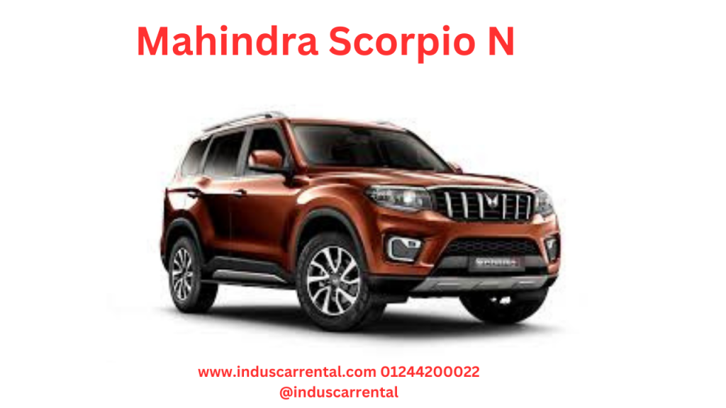 mahindra scorpio n Indus Car Rental