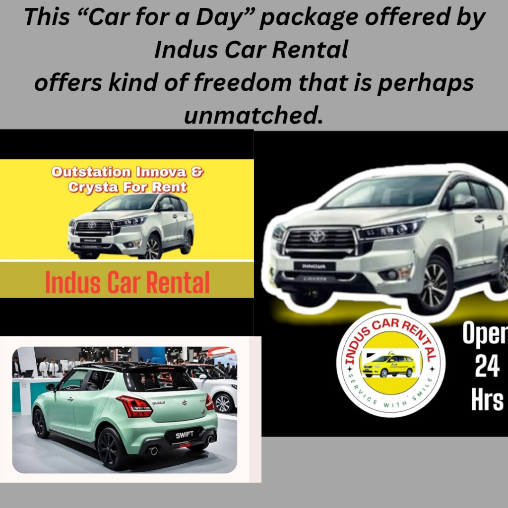 This Car for a Day package offered by Indus Car Rental offers kind of fre 20250109 121340 0000